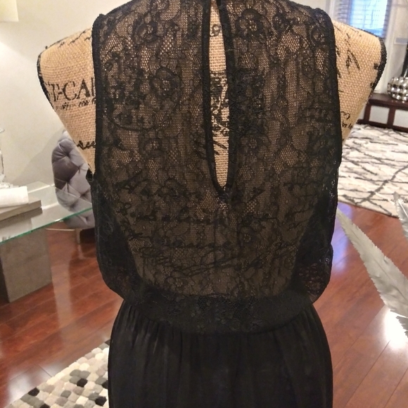 Arden B Silk And Lace Back One Piece Pant Jumper - Picture 6 of 9